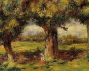 皮埃尔 奥古斯特 雷诺阿 : Landscape near Pont-Aven